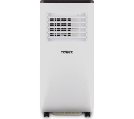 TOWER 5000 BTU Air Conditioner & Dehumidifier - White, White