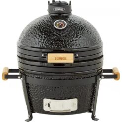 TOWER Kamado Maxi Grill Charcoal BBQ - Black