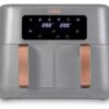 TOWER Vortx T17137 Air Fryer - Grey, Silver/Grey