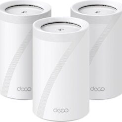 TP-LINK Deco BE65 Whole Home WiFi System - Triple Pack, White