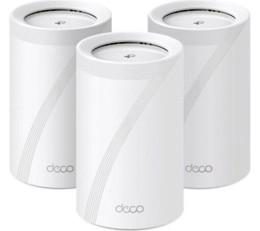 TP-LINK Deco BE65 Whole Home WiFi System - Triple Pack, White