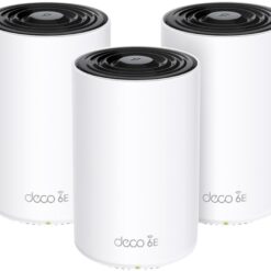 TP-LINK Deco XE75 Pro Whole Home WiFi System - Triple Pack, White