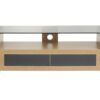 TTAP Elegance 1250 mm TV Stand - Light Oak, Brown