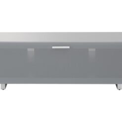 TTAP Sorrento 1200 mm TV Stand - Gloss Grey, Silver/Grey