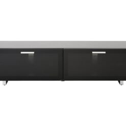 TTAP Sorrento 1600 mm TV Stand - Gloss Black, Black