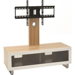 TTAP TVS1002 TV Stand with Bracket - Light Oak, Brown