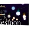 TWINKLY Festoon Generation II Smart AWW LED Light String - 40 Bulbs