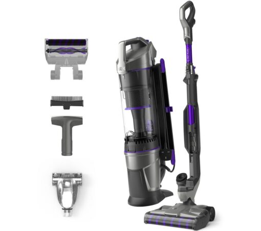 VAX Air Lift 2 Pet Plus CDUP-PLXP Upright Bagless Vacuum Cleaner - Purple & Graphite, Silver/Grey,Purple