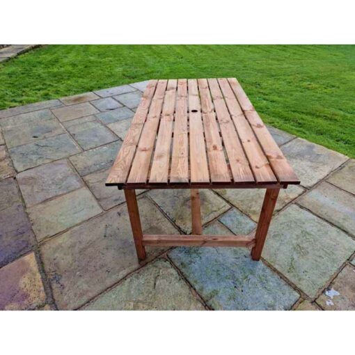 Valley Table - Timber - L92 x W180 x H75 cm - Garden Furniture - Flat Pack - Minimal Assembly Required