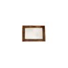 Verty Furniture - Dakota Dark Mango Solid Wood Frame Mirror - Brown