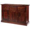 Verty Furniture - Maharani Dark Wood Large Sideboard - Dark Wood