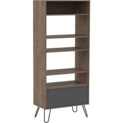 Vetty Display Bookcase Door - Brown