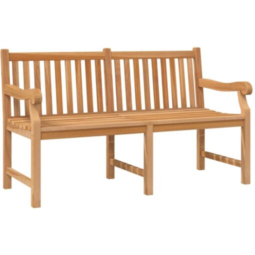 Vidaxl - Garden Bench 150 cm Solid Teak Wood Brown