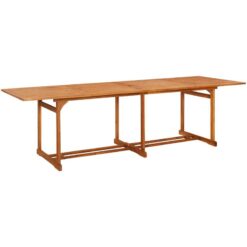 Vidaxl - Garden Dining Table 280x90x75 cm Solid Acacia Wood Brown