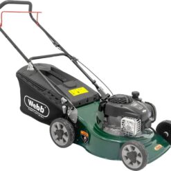 WEBB Supreme WER18HP4 Rotary Lawn Mower - Black & Green