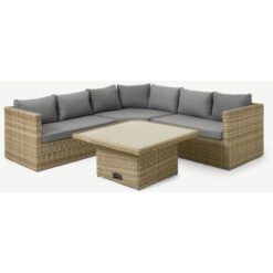 Wentworth 4Pc Adjustable Corner Lounging Set