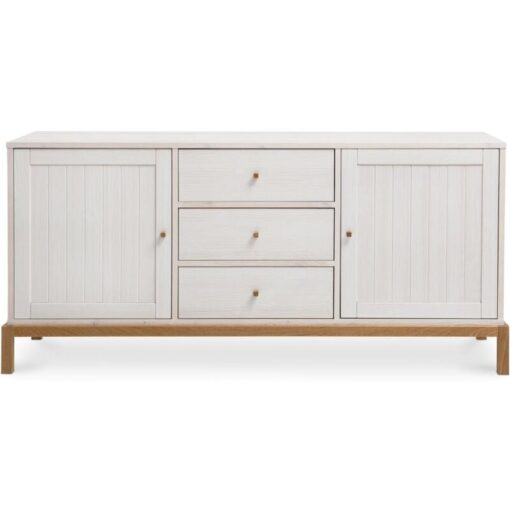 White Scandinavian style sideboard