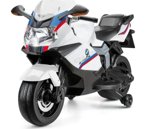 XOOTZ BMW K1300S Kids Electric Ride-On Bike - White, White