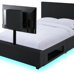 XR Living Ava Kingsize TV Bed Frame - Black