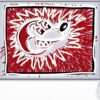 YELLOWPOP Disney x Keith Haring 3 Explosive Mickey Mouse LED Wall Lamp - Red & White