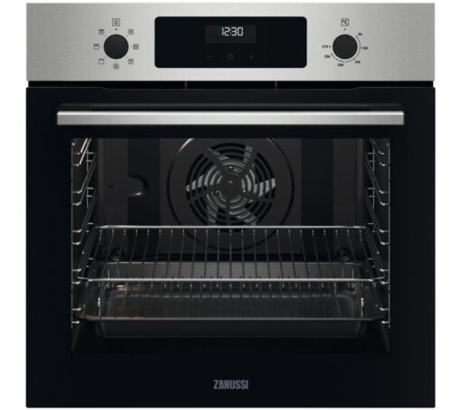 ZANUSSI FanCook ZOHCX3X2 Electric Oven - Stainless Steel, Stainless Steel