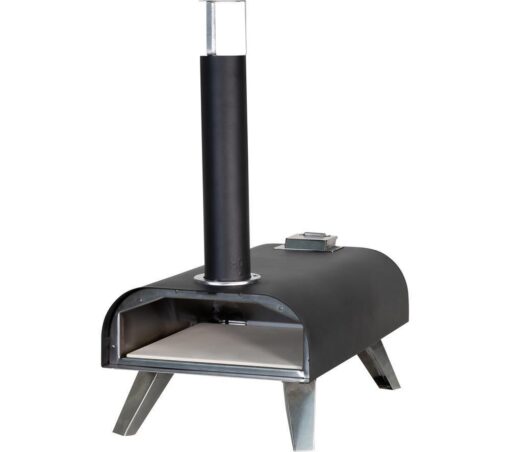 ZANUSSI ZPO1BPC Wood Pellet Pizza Oven - Black