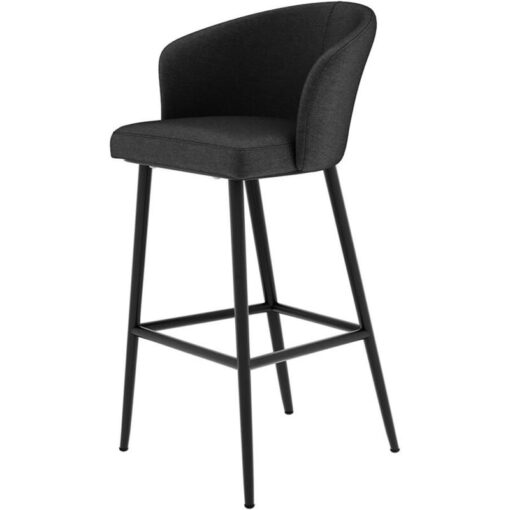 Zen Bar Stool - Charcoal