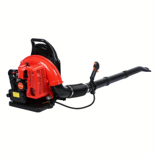 1 70.87*19.69*17.72 Inch Backpack Leaf Blower Leaf Blower, 63cc Gas Powered Backpack Leaf Blower, 665cfm 2 Stroke Snow Blower For Lawn Care Yard Dust