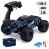 1:16 Scale Rc Cars, 2.4ghz 40km/h 4wd Remote Control Car 4x4 Truck, Vehicle Toys For Vehicle Enthusiasts Christmas Birthday Gifts