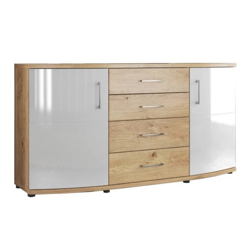 150 Cm Wide 4 Drawer Sideboard