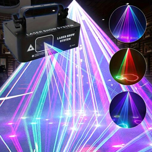 1pc 1 500mw Dmx-512 Rgb Dj Activity Ceiling For Bar Christmas Friday Decorations