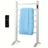 1pc 2-in-1 Towel Warmer, Wall Mounted & Free Standing Style, Electric Towel Rail Rack, Bathroom Warmer Heated, Bathroom Accessories