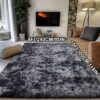 1pc 8*10ft Super Soft Thickened Fluffy Area Rug (available In Various Colors) For Living Room, Plush Indoor Carpet For Bedroom, Non-skid Faux Fur Rug