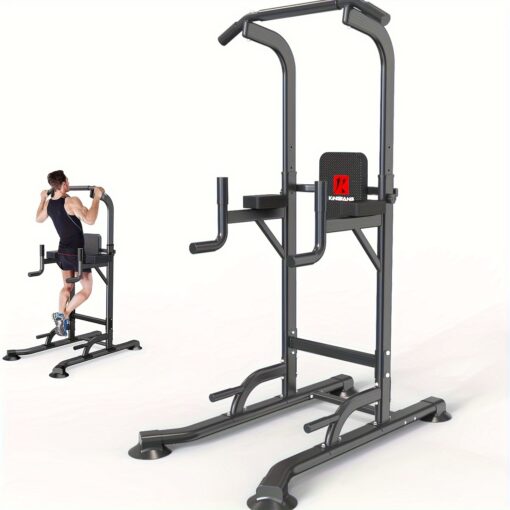 1pc Pull Up Rack, Adjustable Height Multifunctional Home Strength Training Equipment, Fitness And Exercise Device, Simple Installation, Durable Pull