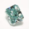 1pc Trendy 1/2/3/5/10ct Blue-green Cut Moissanite For Making Jewelry Like Engagement Ring, Wedding Band, Earring, Bracelet, Pendant, Necklace