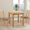 2 - Person Solid Oak Dining Set