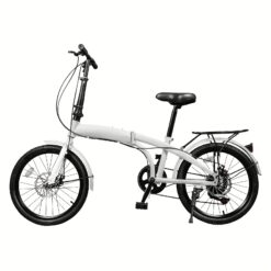 20-inch Folding Bike Adult 7- Carbon Steel Lightweight Folding Bicycle Usa!