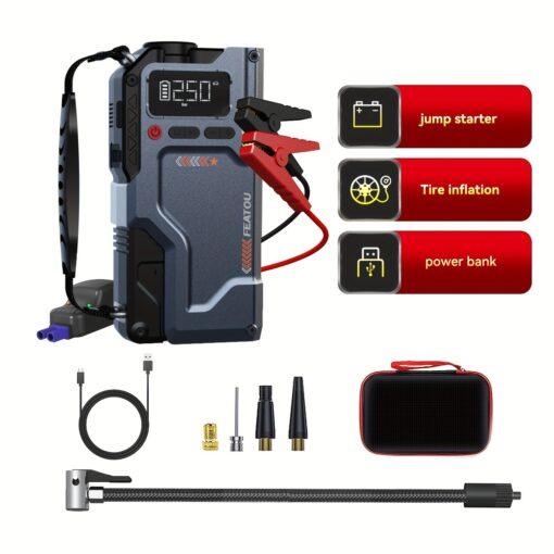 2024 Featou Air , Box 3000a 150psi Battery Tire , Car Battery Charger Portable For 8.5l Gas Or 7.0l