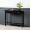 3 Drawer Console Table for Hallway & Living Room Furniture, Slim Entry Hall Table Cabinet