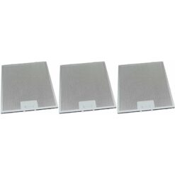 3 x Universal Cooker Hood Metal Grease Filter 275mm x 310mm