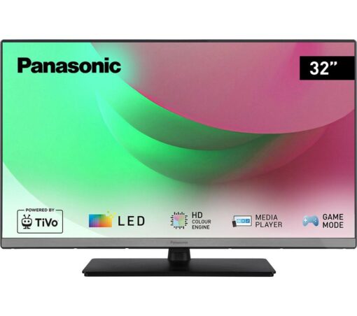 32" PANASONIC TB-32S45AEY Smart Full HD HDR LCD TV, Black