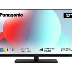 32" PANASONIC TV-32N30AEY HD Ready LED TV, Black