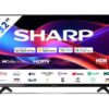 32" SHARP 1T-C32GD2725K Roku TV Smart HD Ready HDR LED TV, Black