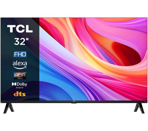 32" TCL 32SF540K Fire TV Smart Full HD HDR LED TV with Google Assistant & Amazon Alexa, Black