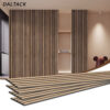 3d Wood Slat Wall Panels, 94.48" X 7.87", Acoustic Slat Wall Panels For Modern Interior Decor, Tv Background, Living Room, 4-pack