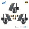 3pcs 3g/4g Lte Eu Sim ( At&t ), Wireless No , 2k Hd Ptz Detection Sd&, 360 , /, Pan , /pet