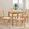 4 - Person Solid Oak Dining Set