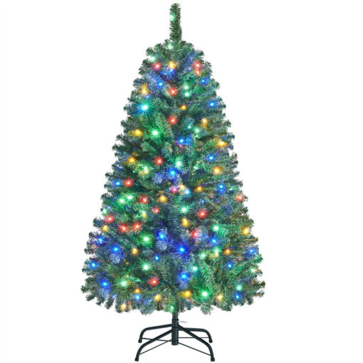 4.5ft/6ft/7.5ft/9ft Pre-lit Christmas For , , Partyhinges Led Lights & Stand