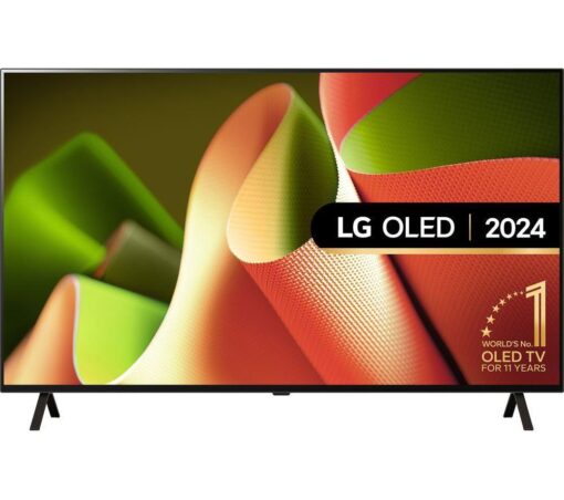 48" LG OLED48B46LA Smart 4K Ultra HD HDR OLED TV with Amazon Alexa, Black