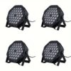 4packs, 36leds New Dj Par Uplights Activated Dmx For Halloween Christmas